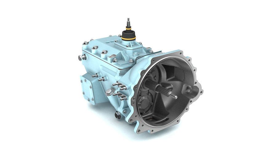 Gear Box 3D Animation