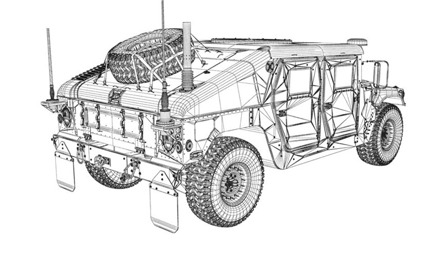 M1145 Humvee