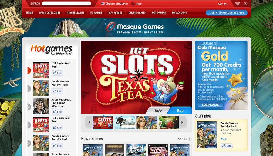Masque Games