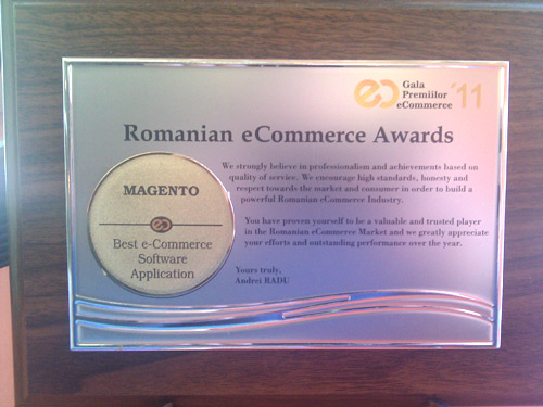 magento award