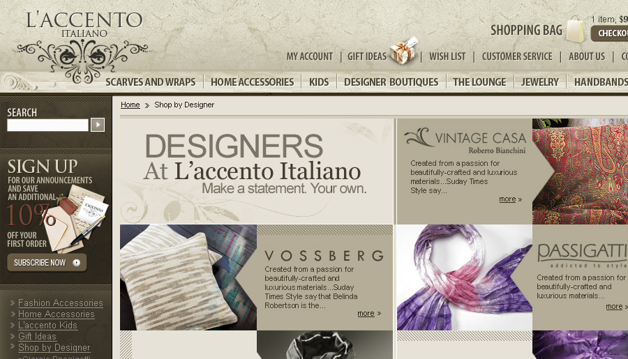 L'accento
