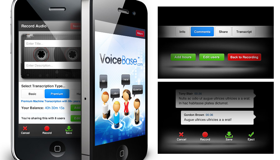 Voicebase - Speech to Text App